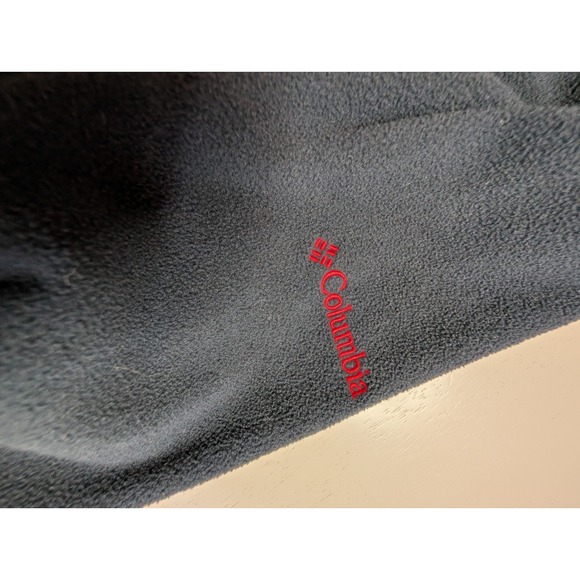 Columbia Full Zip Fleece Jacket Georgia Bulldogs Mens XXL Black Full Zip - Picture 4 of 8